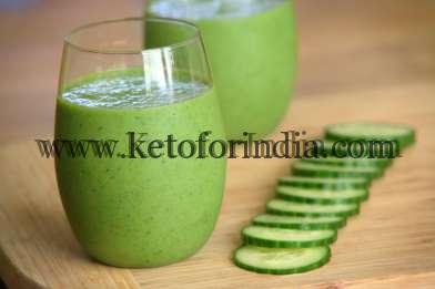 Priya's Cucumber & Spinach Keto Green Smoothie