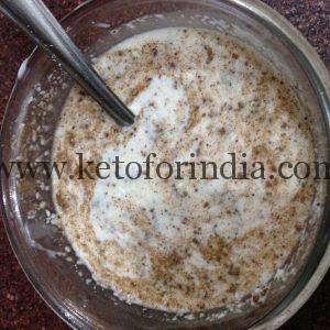 Priya’s Keto Coconut & Cinnamon bowl of Chia