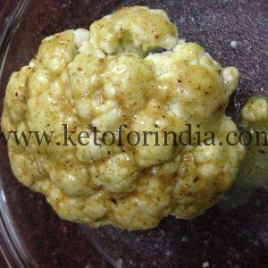 Ketogenic Butter-fried Cauliflower