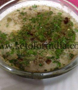 Priya Aurora Keto Mushroom Egg Soup Recipe