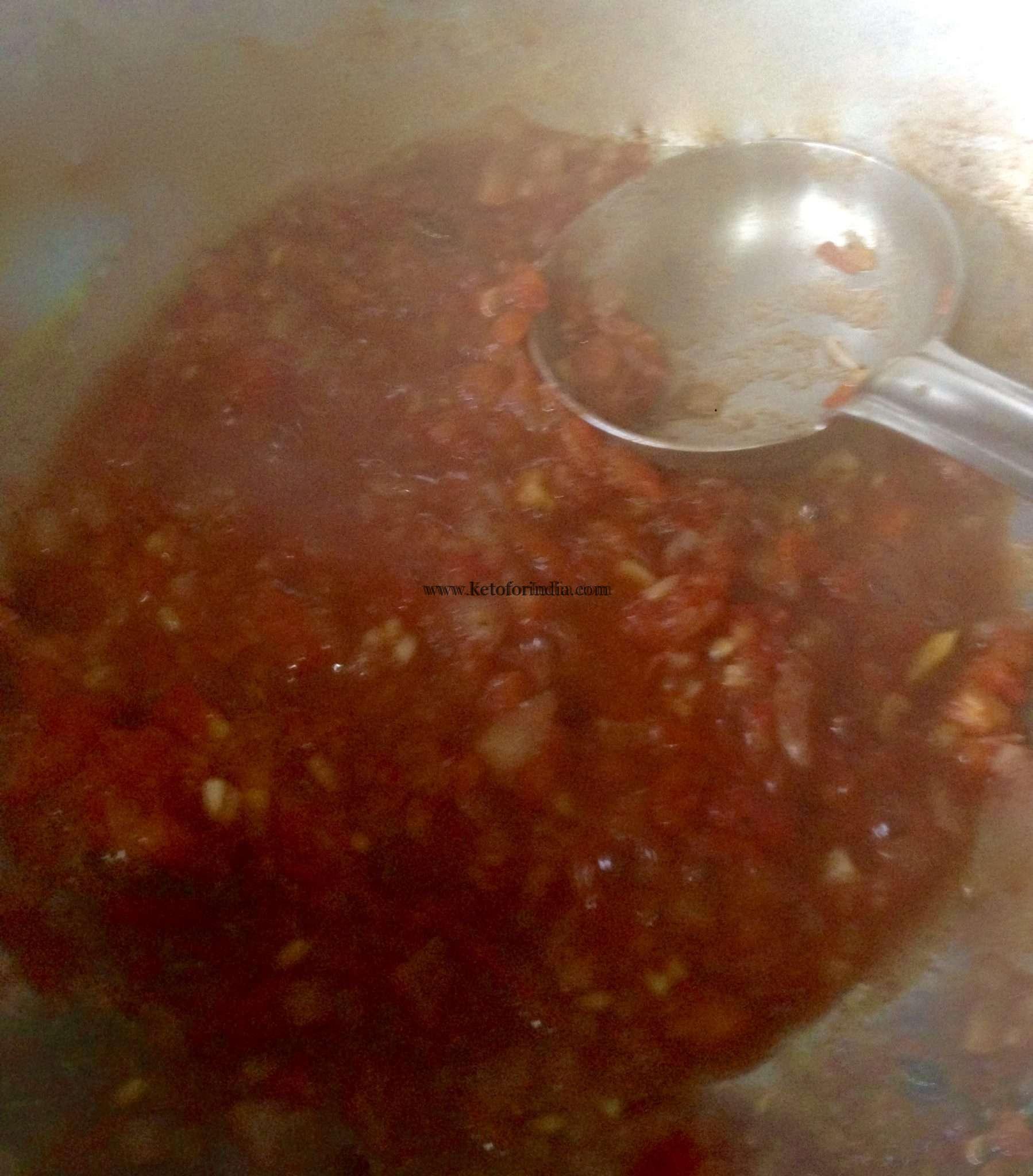 Keto Priya’s Low-Carb Tomato Ketchup 