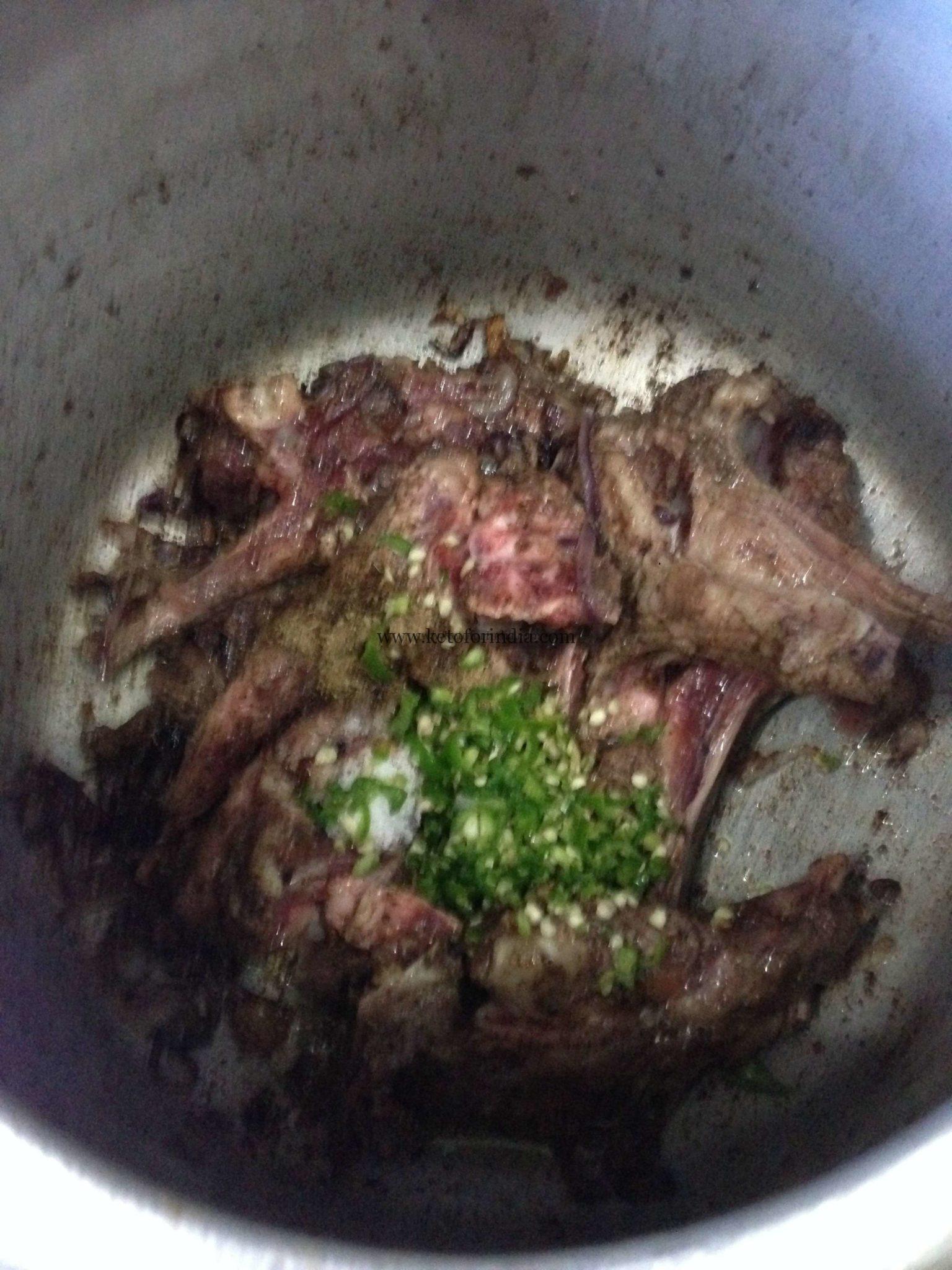 Recipe Keto Friendly Mutton/lamb