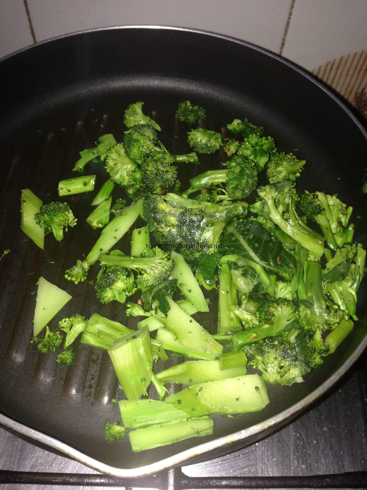 Keto lunch Idea 3: Ketogenic Sautéed Broccoli 