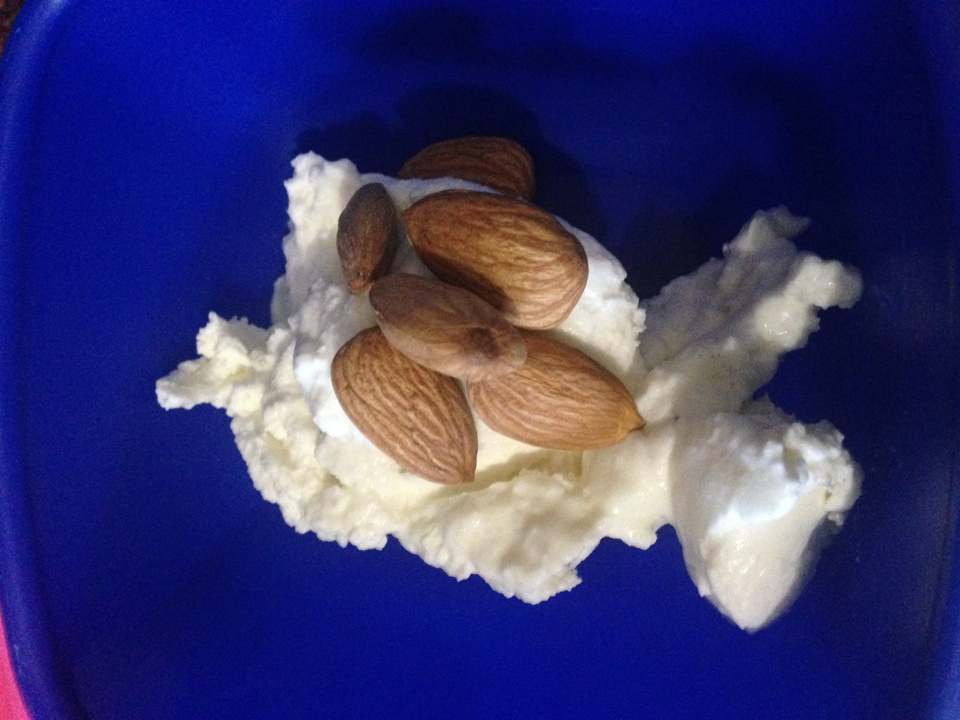 Keto Dessert – Hung Curd with Almonds