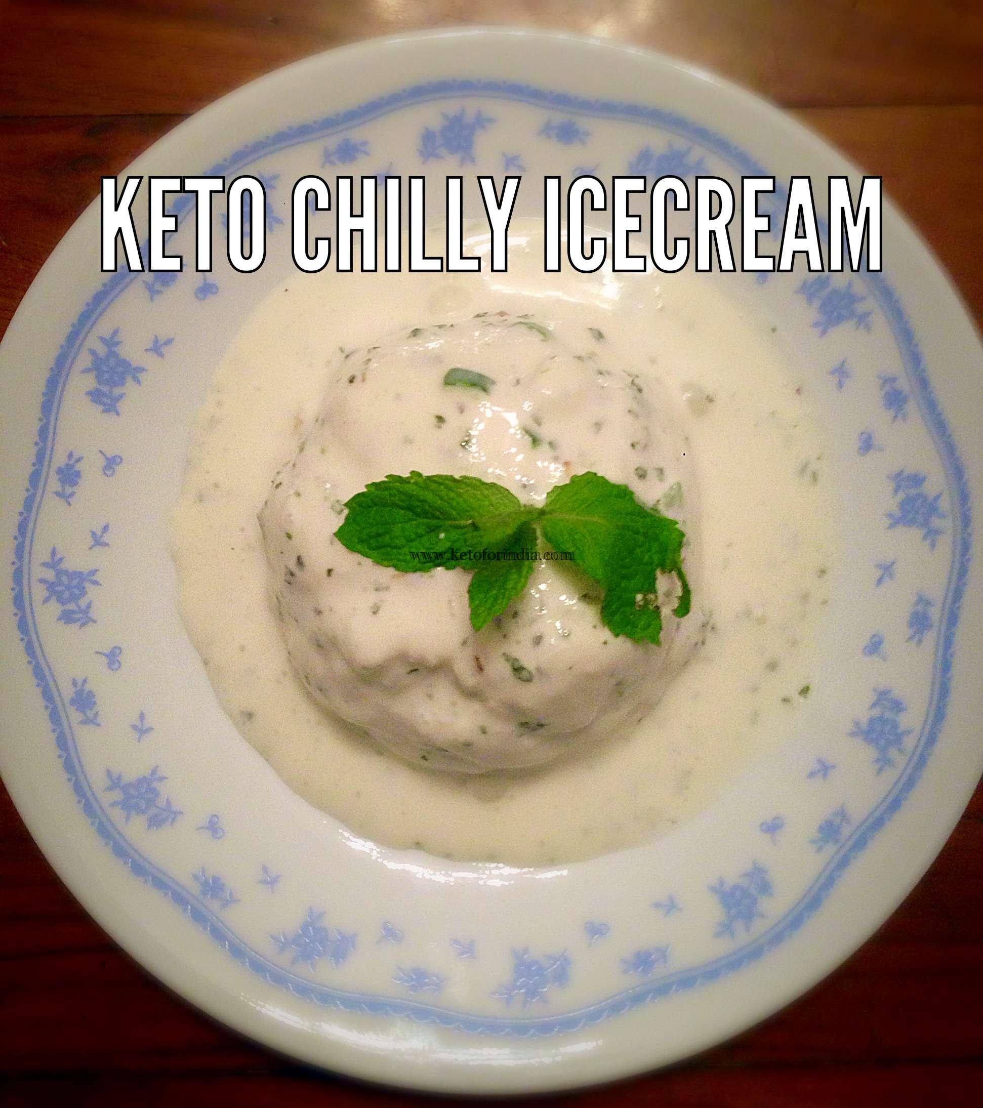 Keto Chilly Mint Ice-cream: Full Recipe