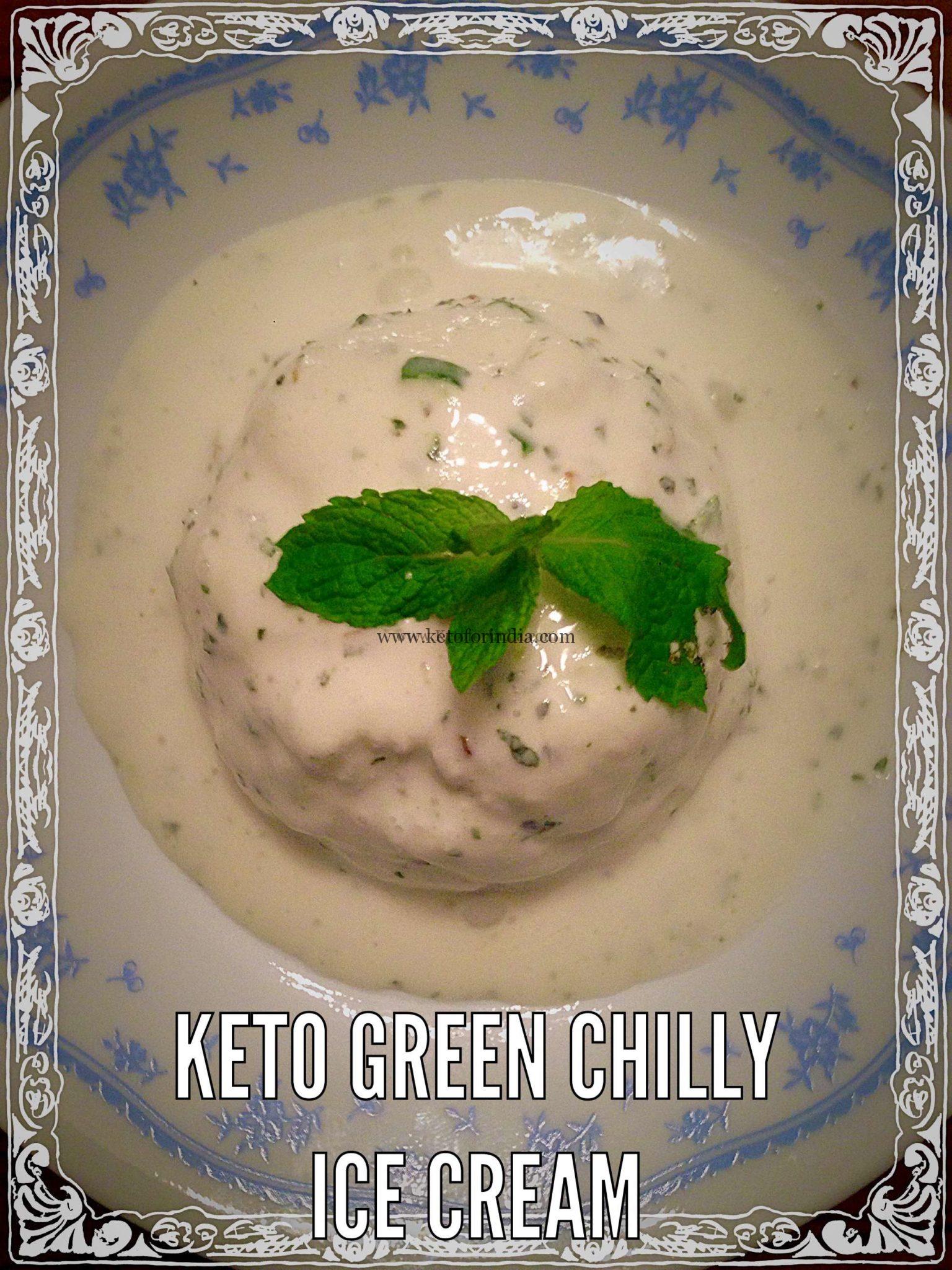 Priya's Keto Chilly Mint Ice-cream