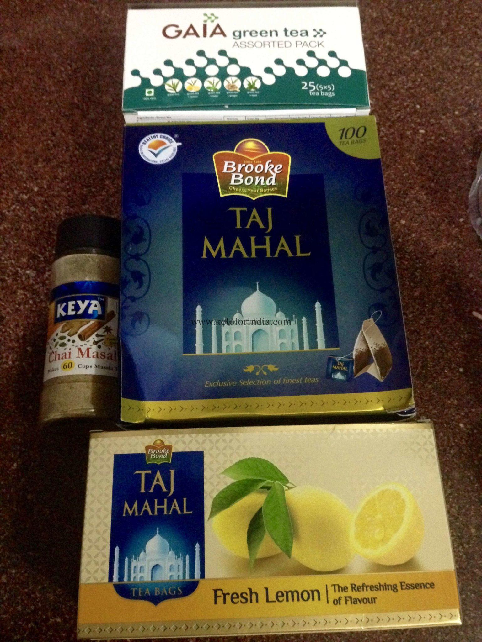 Keto friendly Tea Flavors 