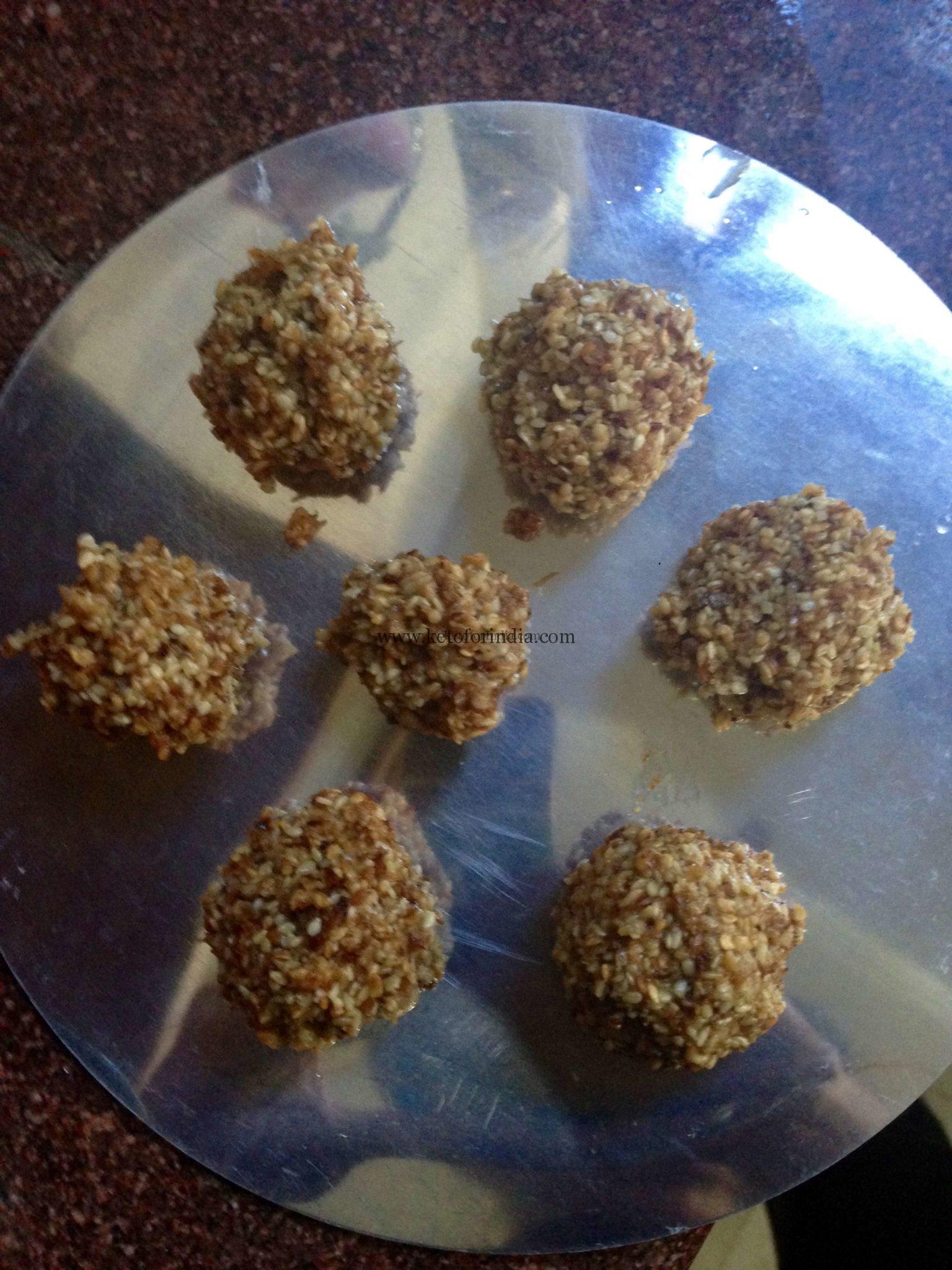 How to make sesame seed keto til laddoo for diwali