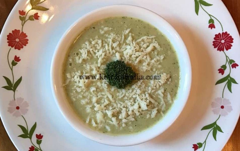 Priya's Keto Vegetarian Broccoli Soup