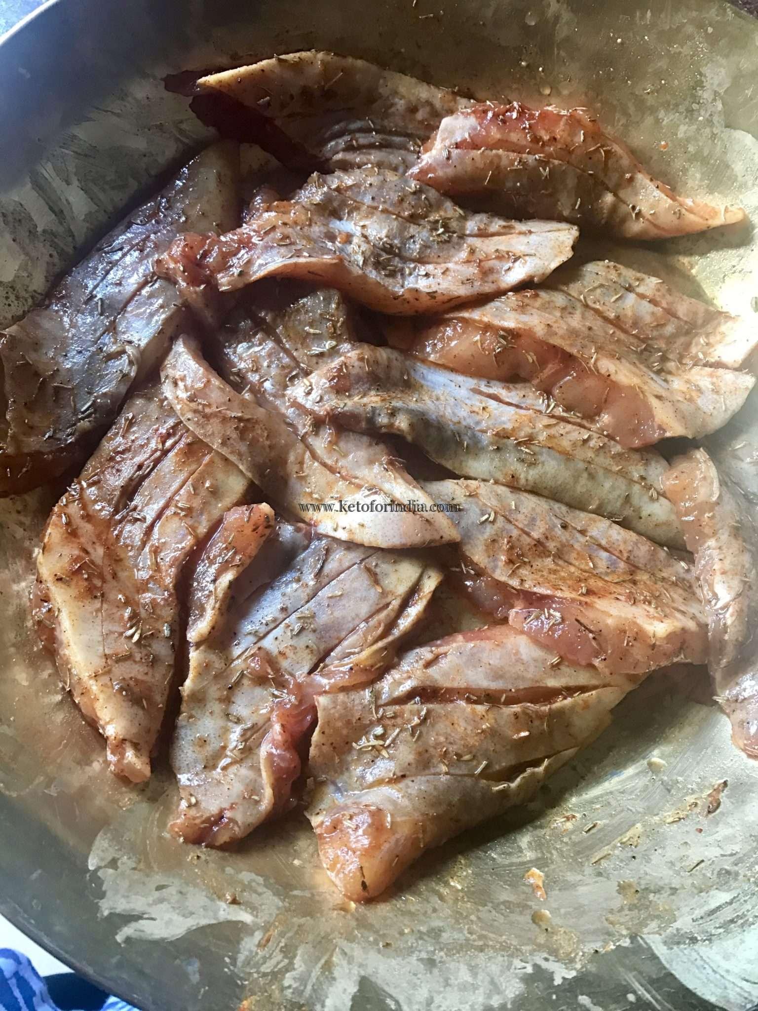 Ketogenic Italian Grilled Fish