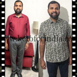 Manu Jacob - Weight loss and Keto Diet Success Story