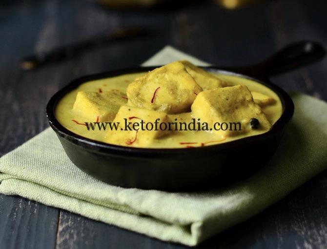 Keto Paneer In Garlic And Lemon Flavours