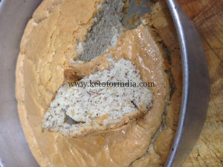 Golden keto bread