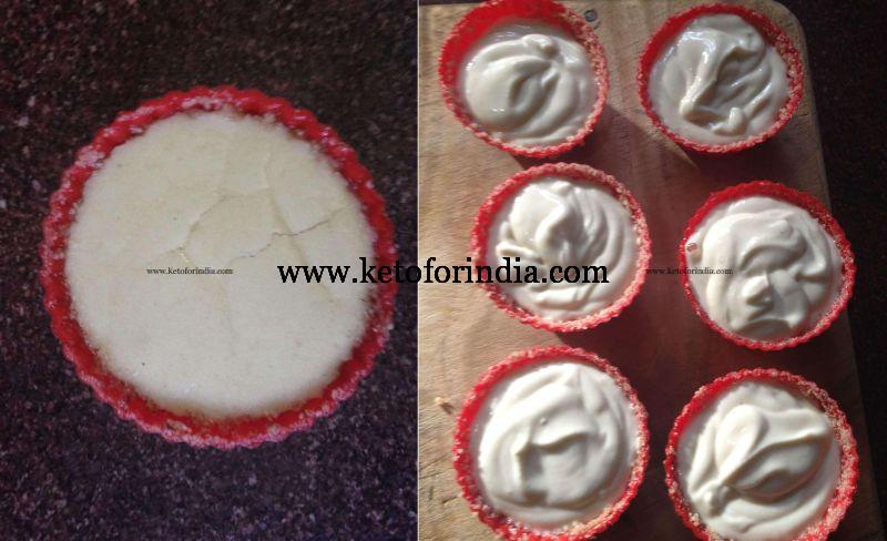 Keto For India Almond Cheesecake