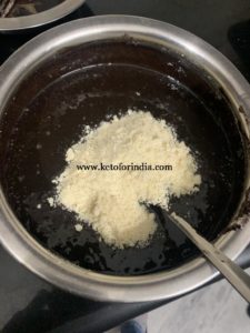 almond flour mixture and
