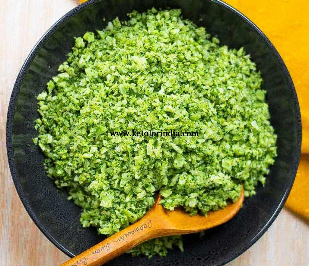 Keto Broccoli Rice Recipe - Keto For India