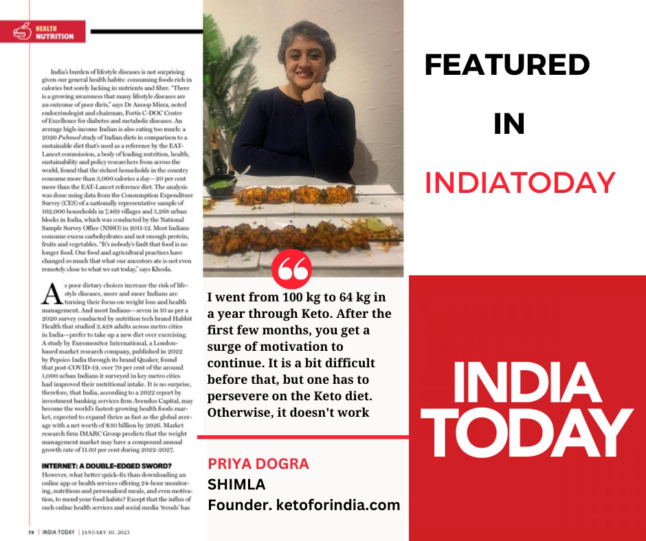 Priya Dogra - featured on India Today