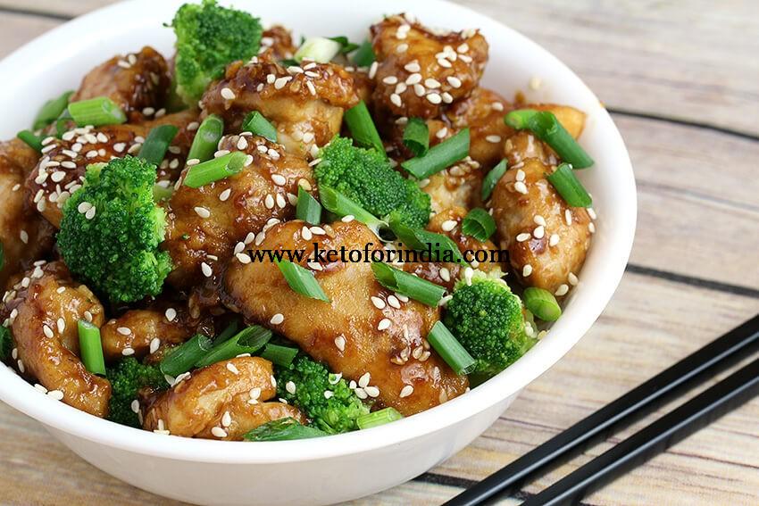 Keto chinese chicken recipe