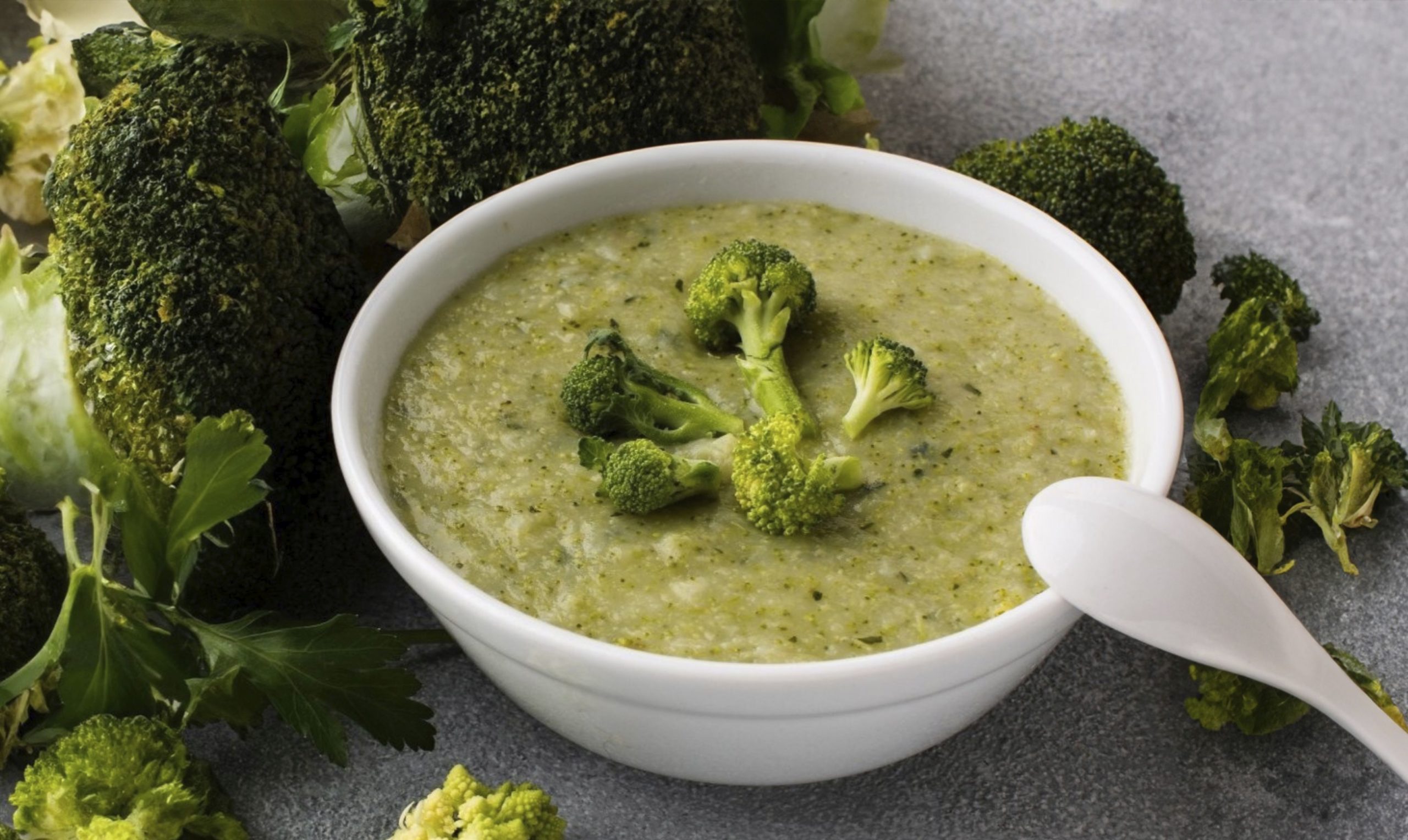 Keto Broccoli Lemon Parmesan Soup - Keto For India
