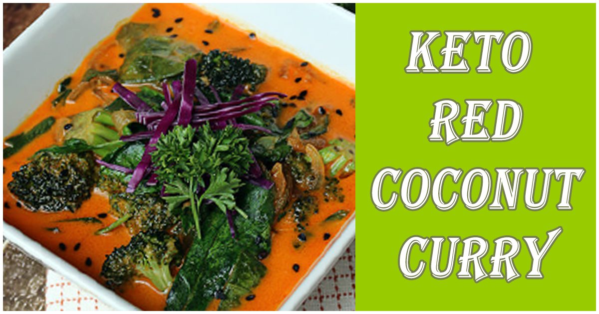 Keto Red Coconut Curry
